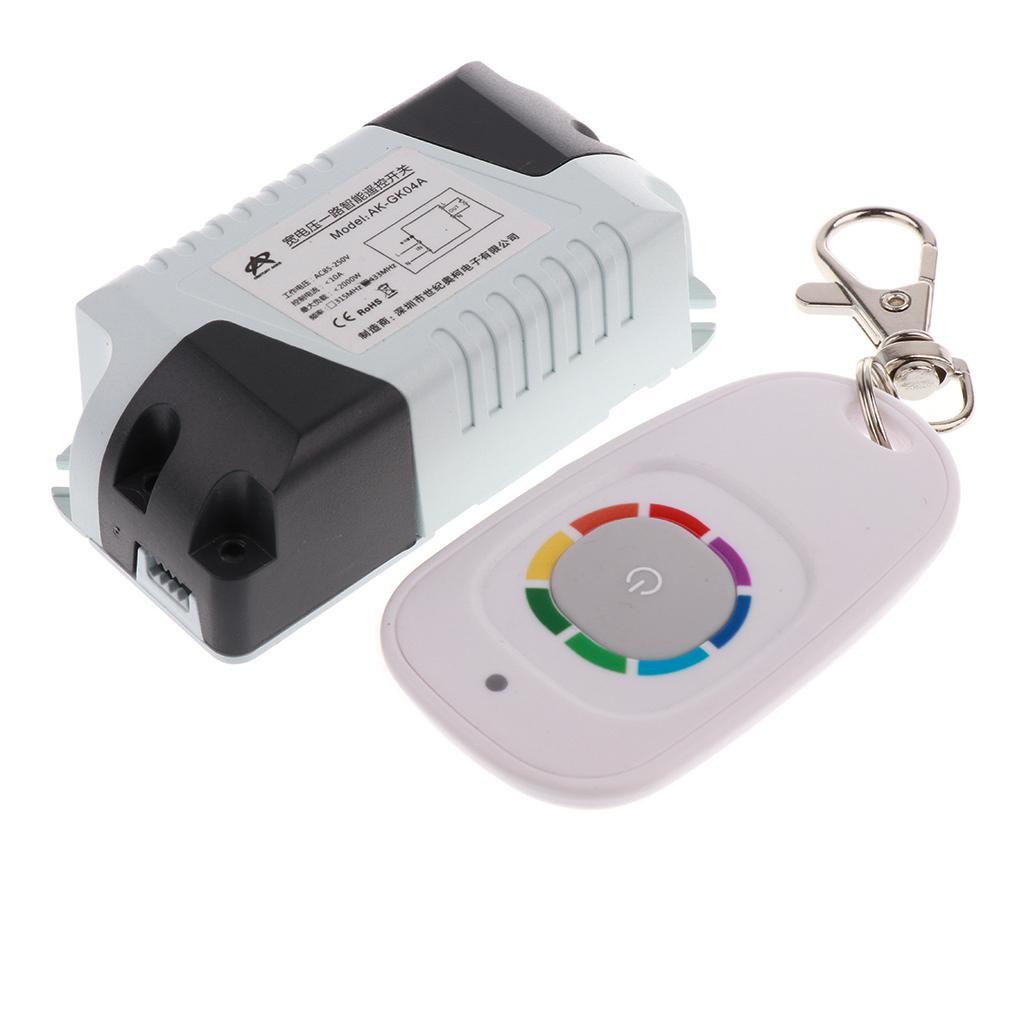 15-120V Wireless Remote Control Switch Replacement Self-locking Relay 415MHz