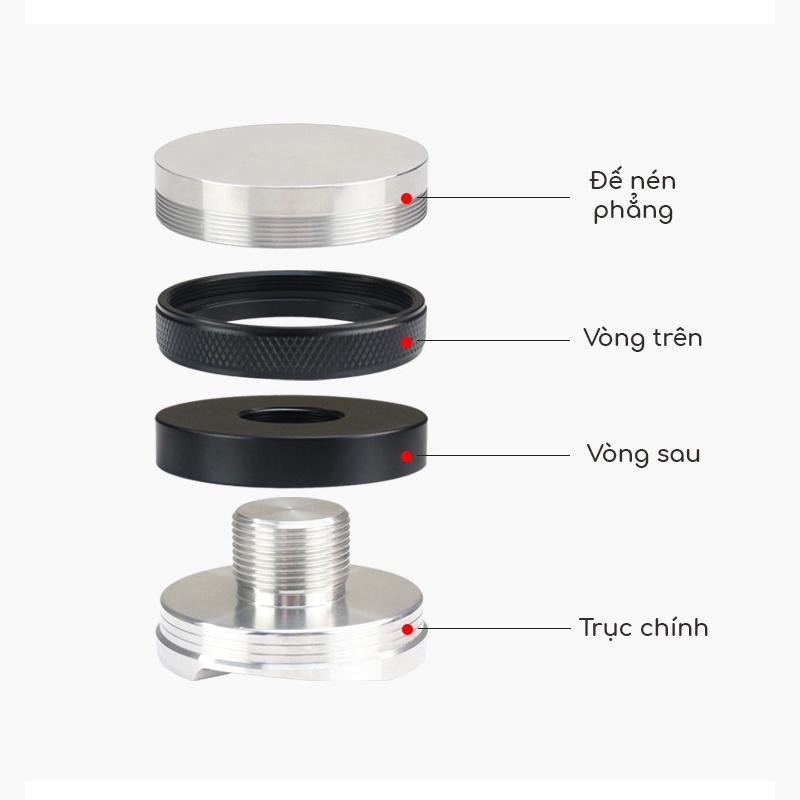 Tamper OCD 49mm | Dụng cụ dàn đều pha cà phê Espresso | Coffee distributor size 49mm