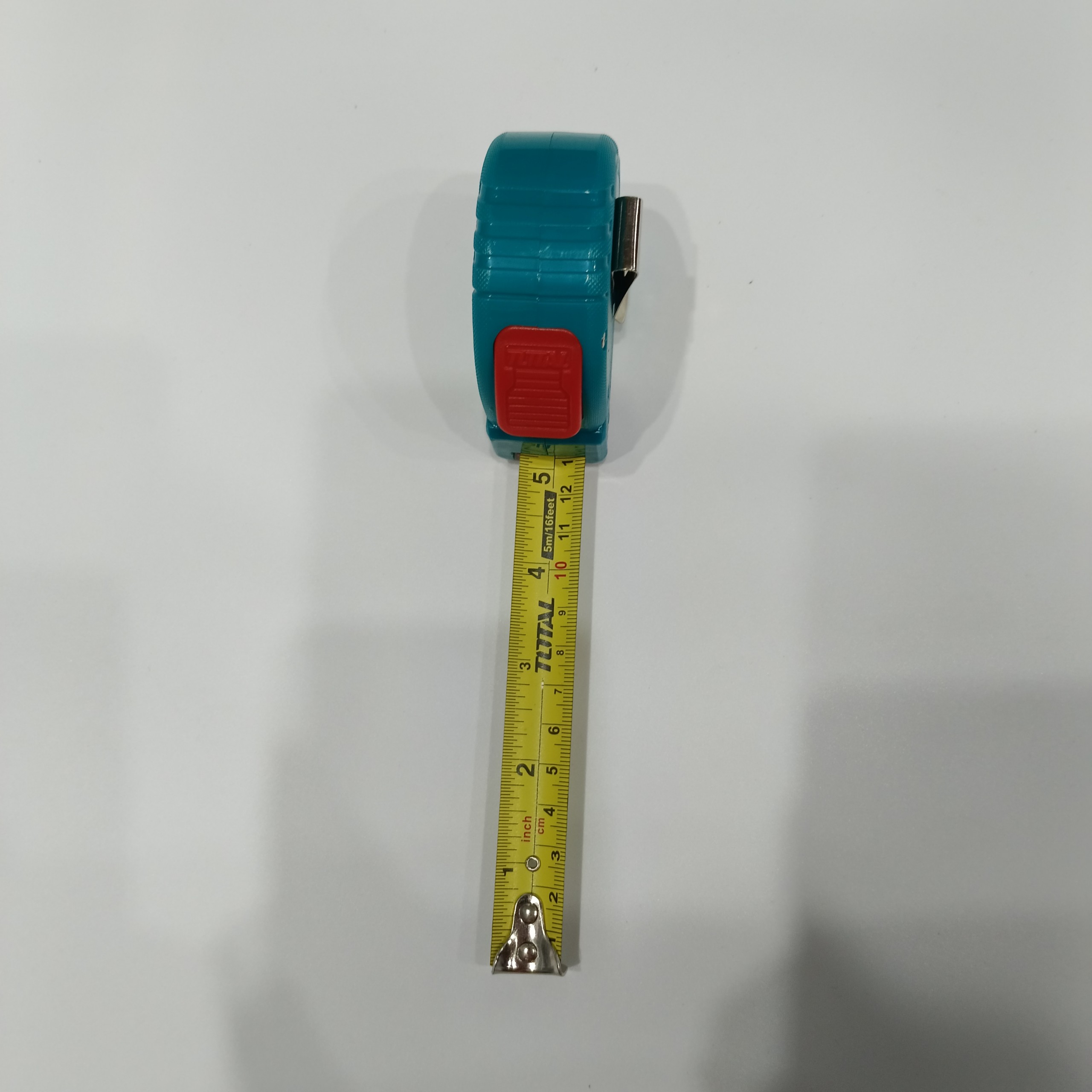 Thước kéo thép Total tự khóa đo hệ mét và inch 5mx19mm TMT37519