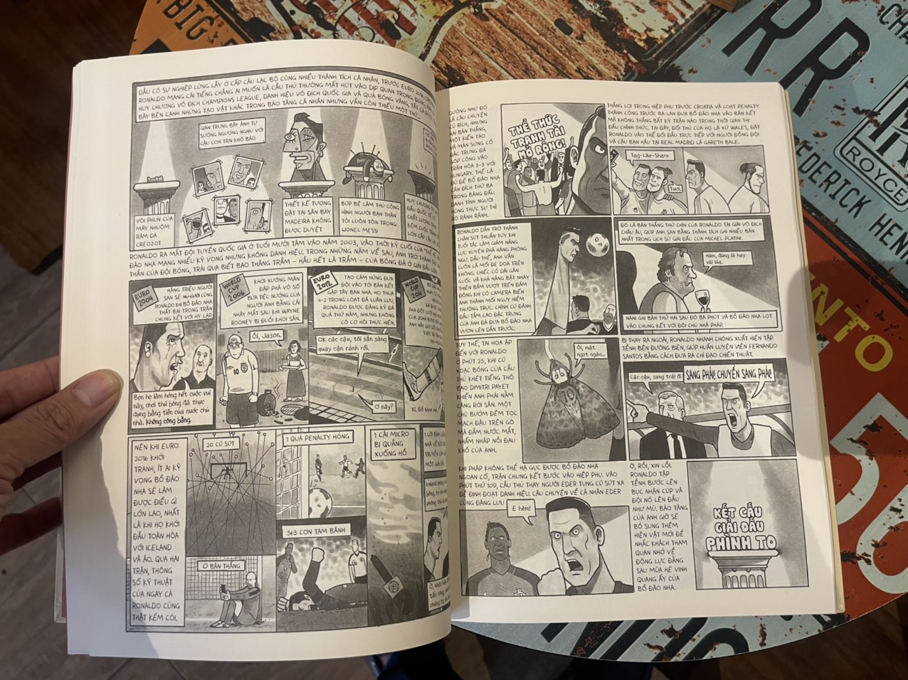 LỊCH SỬ BÓNG ĐÁ bằng tranh – NGÔI ĐỀN HUYỀN THOẠI – David Squires - Nguyễn Tuấn Bình dịch - Nhã Nam
