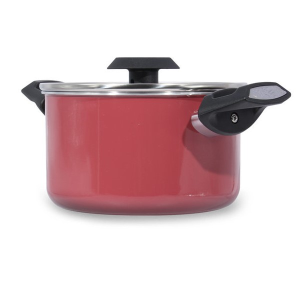 Nồi Easy Seoulcook 18 cm đáy từ chống dính vân đá cao cấp Hàn Quốc, dùng được tất cả các loại bếp / Induction