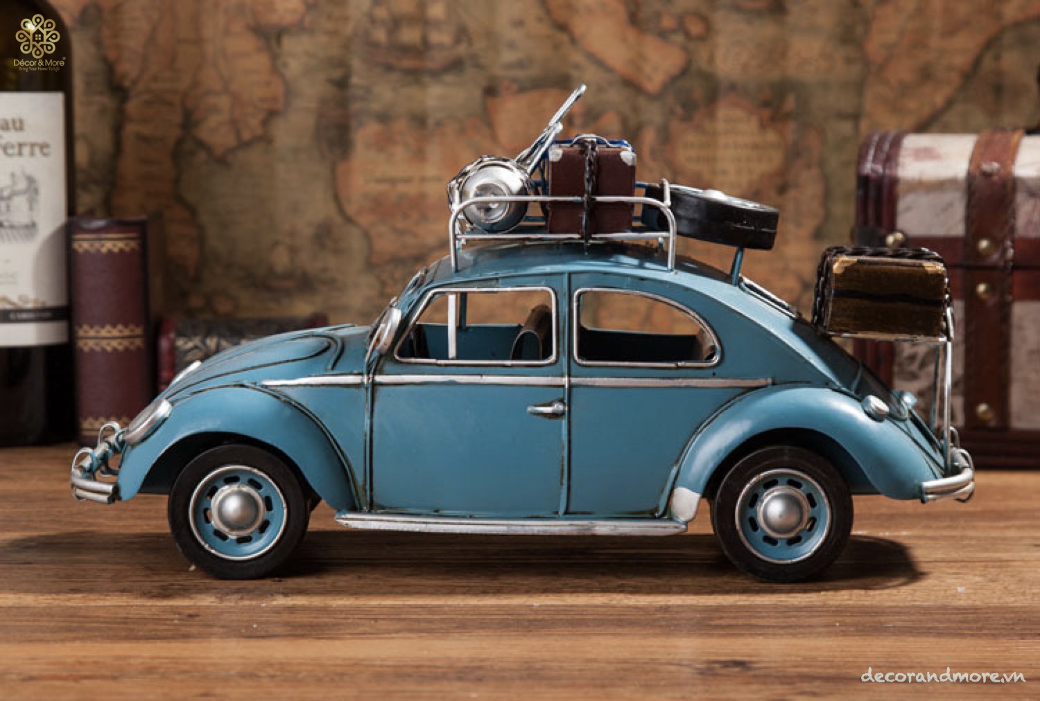 Mô Hình Xe Volkswagen Beetle Retro Hoài Cổ