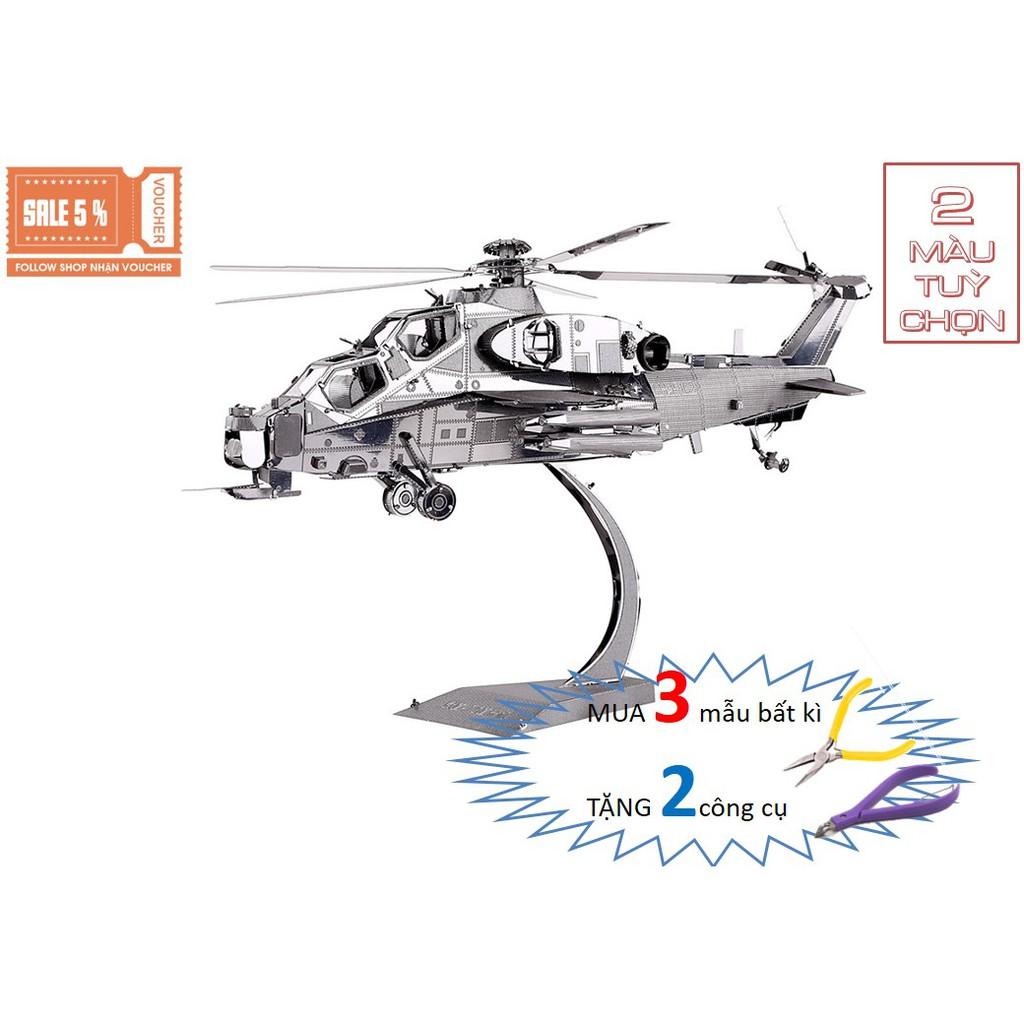 Mô Hình Lắp Ráp 3d Trực Thăng Tấn Công WZ-10