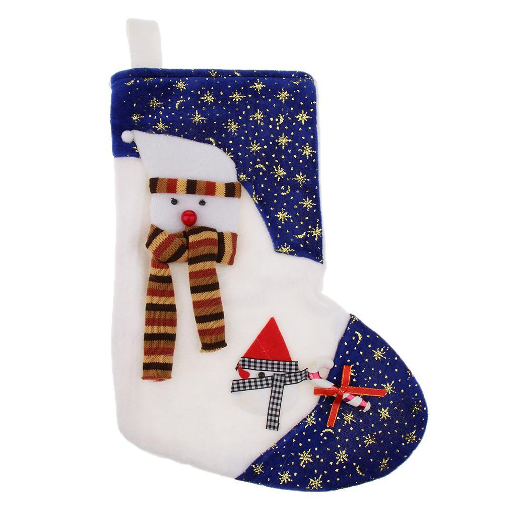 Small Christmas Socks Snowman Socks Decoration Supplies