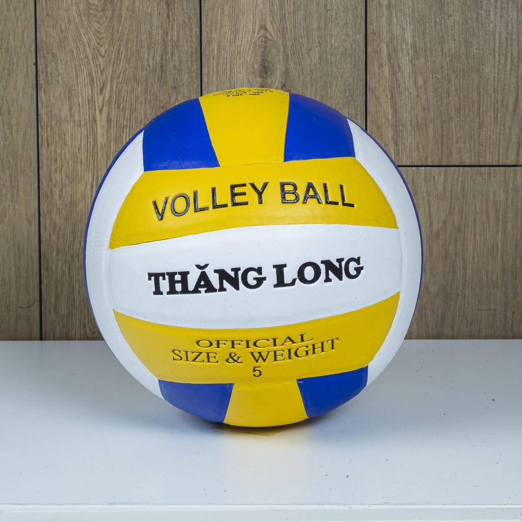 Bóng Chuyền da Thăng Long PVC5020 tặng túi lưới đựng bóng và kim bơm tiêu chuẩn