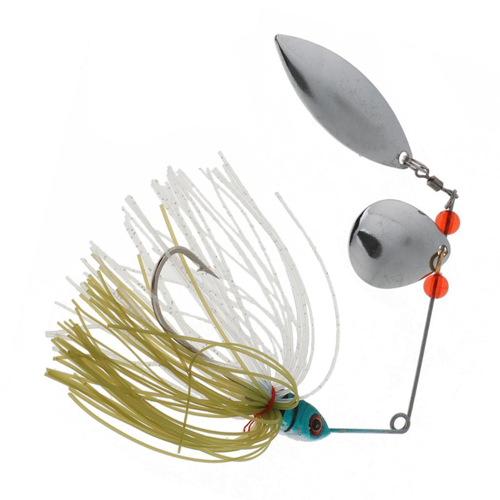 15g Hard Metal Fishing Lure Spinner Bait Spoon Tackle