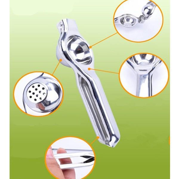 Dụng Cụ Vắt Chanh Bằng Inox Cao Cấp - Không Gỉ - Nhỏ Gọn - Tiện Dụng (Màu Bạc)