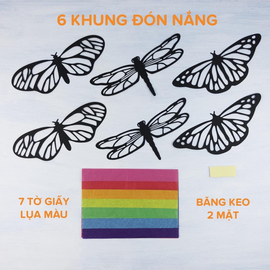 Bộ Thủ Công 6 Bươm Bướm Đón Nắng