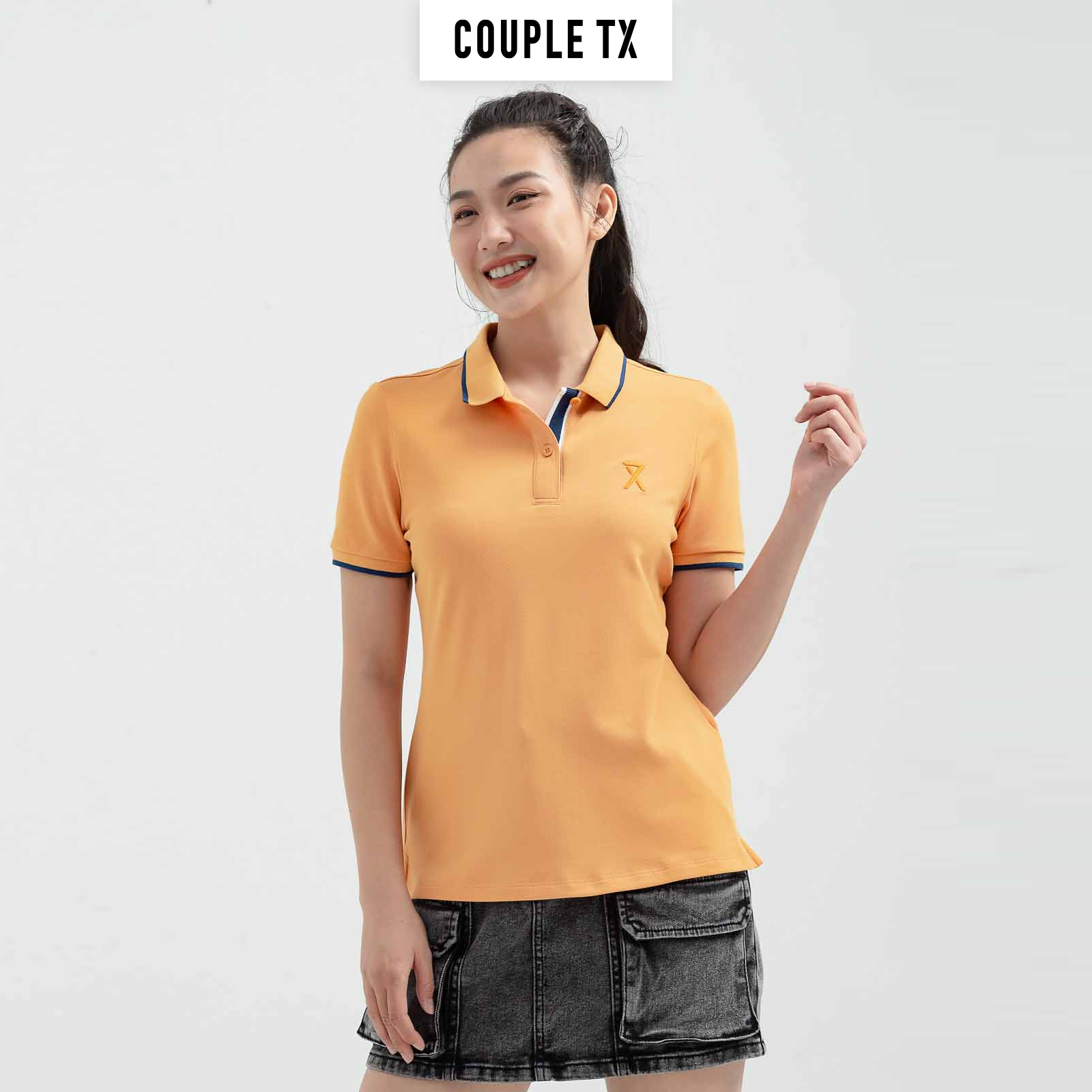 COUPLE TX - Áo Polo Nữ Trụ Phối WPO 2016