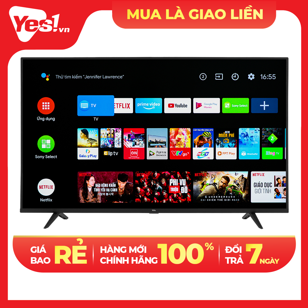 Android Tivi TCL 4K 50 inch 50P615