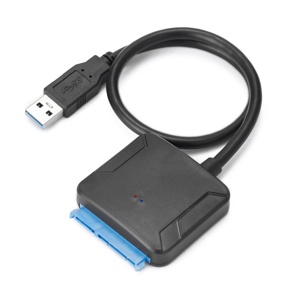 USB 3.0 to SATA Hard Drive Converter Cable Compatible with 2.5'' 3.5'' HDD SSD