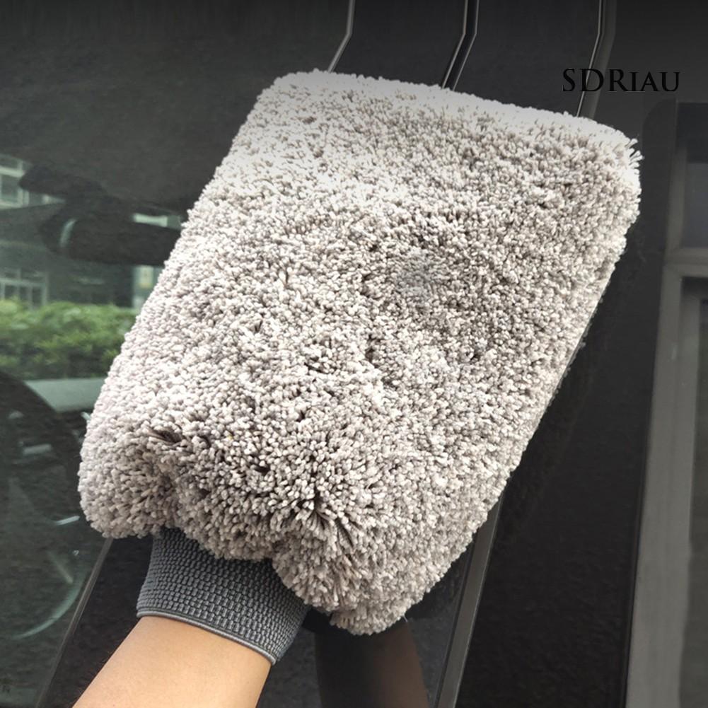 1 Găng Tay Vệ Sinh Xe Hơi Hai Mặt Chống Bụi Và Nước
