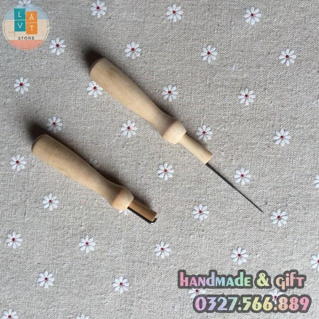 Bút gỗ giữ kim chọc - Needle felting
