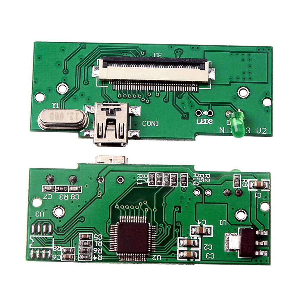 2Pack 1.8 inch ZIF/CE 40pins HDD Enclosure USB 2.0 External Case Box for Hard