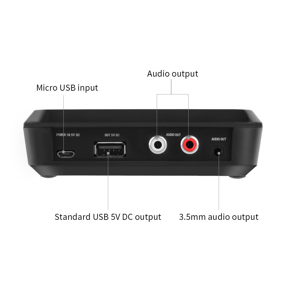 ROGTZ Thiết Bị Nhận Bluetooth, NFC Cho Loa Và Amply BL-B10 - Hàng Nhập Khẩu