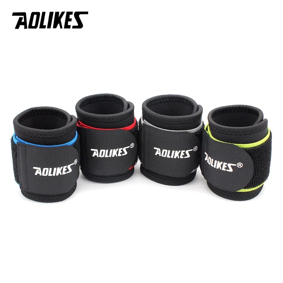 Băng quấn cổ tay tập gym AOLIKES A-7938 bảo vệ hỗ trợ xương khớp tay