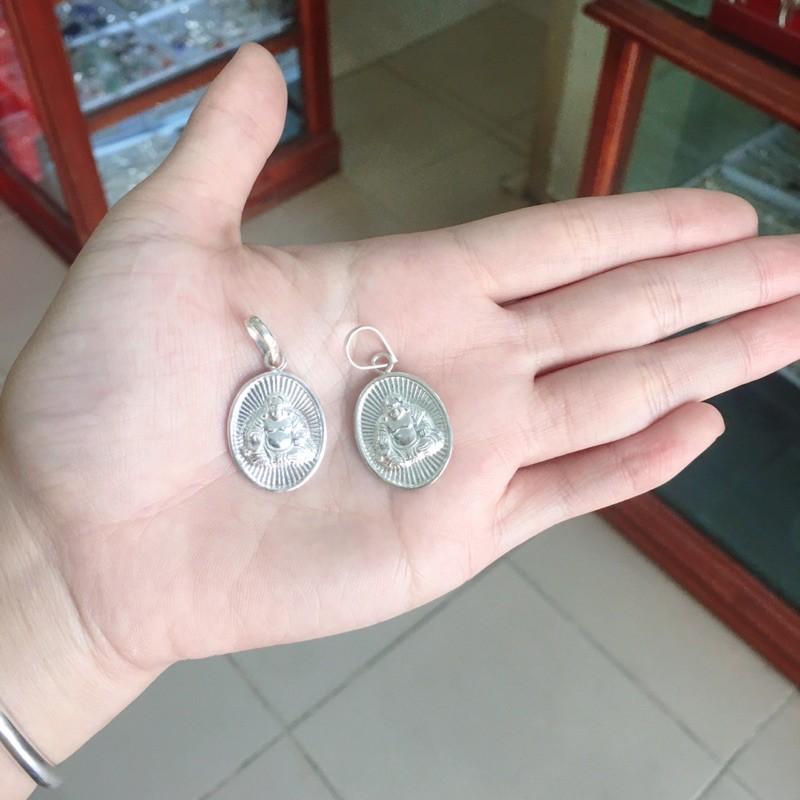 Mặt ông địa bạc nguyên chất cam kết bạc thật tại tiệm vàng