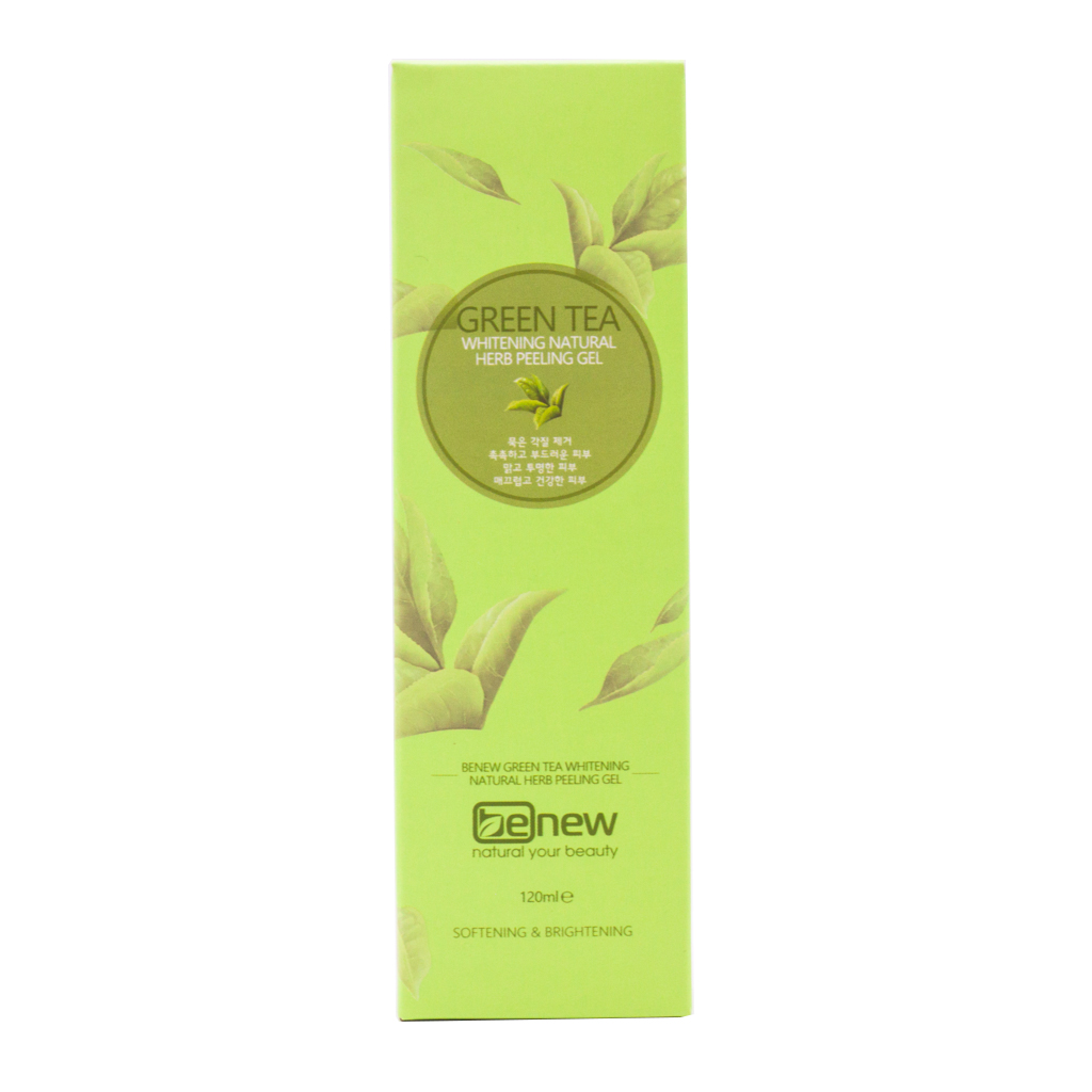 Gel tẩy da chết cao cấp Hàn Quốc tinh chất trà xanh Benew Green Tea Peeling Gel (120ml) – Hàng chính hãng.