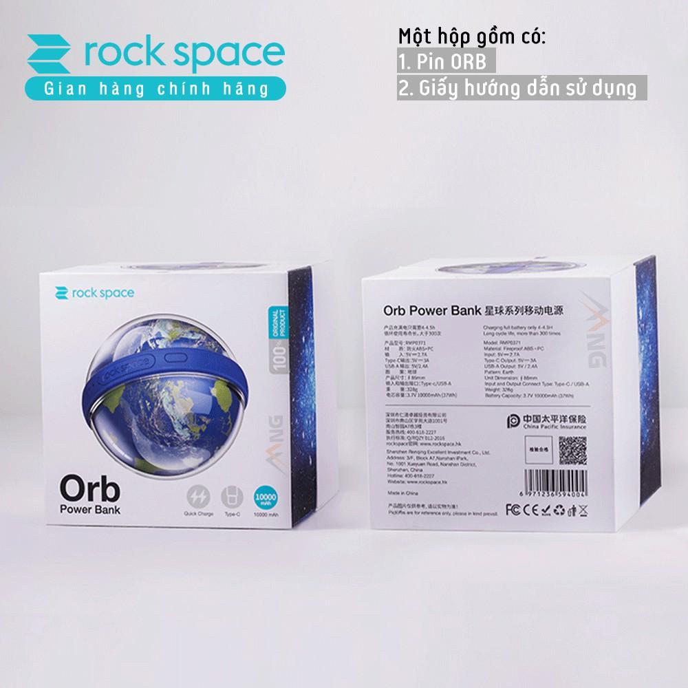 Pin sạc dự phòng Phong Thủy Rockspace hệ mặt trời Orb Power Bank 10.000 mAh - Hàng chính hãng