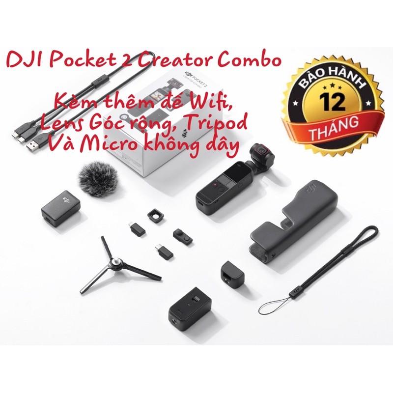 Dji Pocket 2 Creator Combo - Máy quay bỏ túi Dji Osmo Pocket 2 Combo