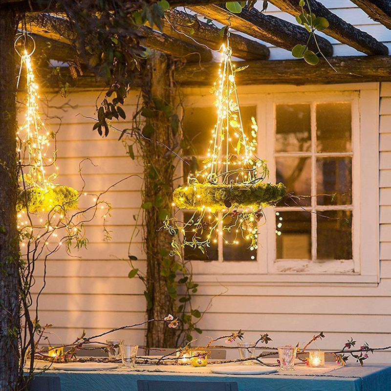 Đèn đom đóm Fairy Light chuỗi dây đồng trang trí