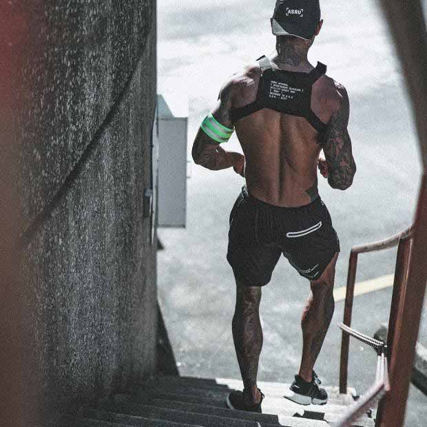 Quần đùi gym 2 lớp có lót quần legging, Quần short thể thao, Quần legging nam liền quần đùi tập gym nam - Thích hợp tập gym, đá bóng, chạy bộ, thể thao, bóng rổ hoặc giữ ấm cơ thể