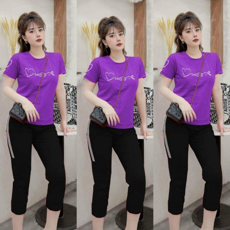 SÉT BỘ THỂ THAO LỬNG TIM THÊU