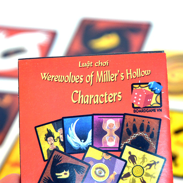 Boardgame Ma Sói Character Việt Hóa