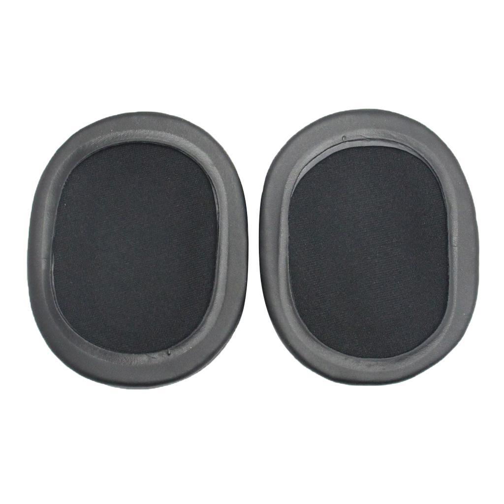 Ear Pads Cushions Covers Replacement for Audio-Technica SR5 SR5BT Black