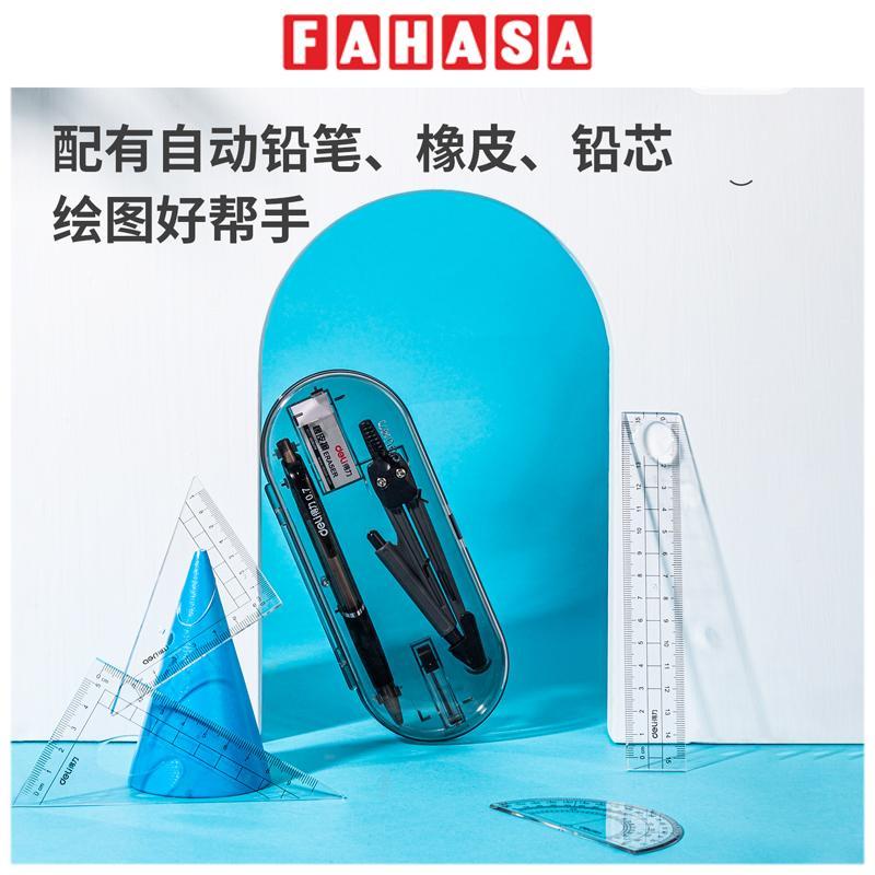 Bộ Compa 8 Món - Bút Chì Kim - Deli 9591