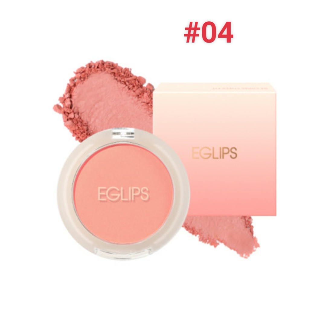 Phấn Má hồng Eglips Cheek Fit Blusher #04 Hàn Quốc 4g