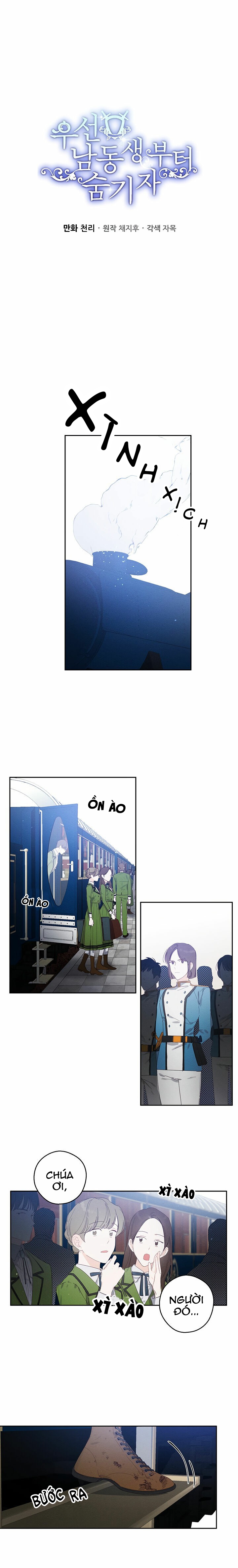 cứ giấu em trai tôi trước đi đã chapter 9 11