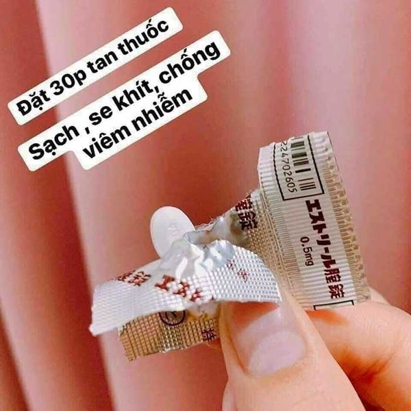 Viên nén đặt phụ khoa Estoril Nhật Bản