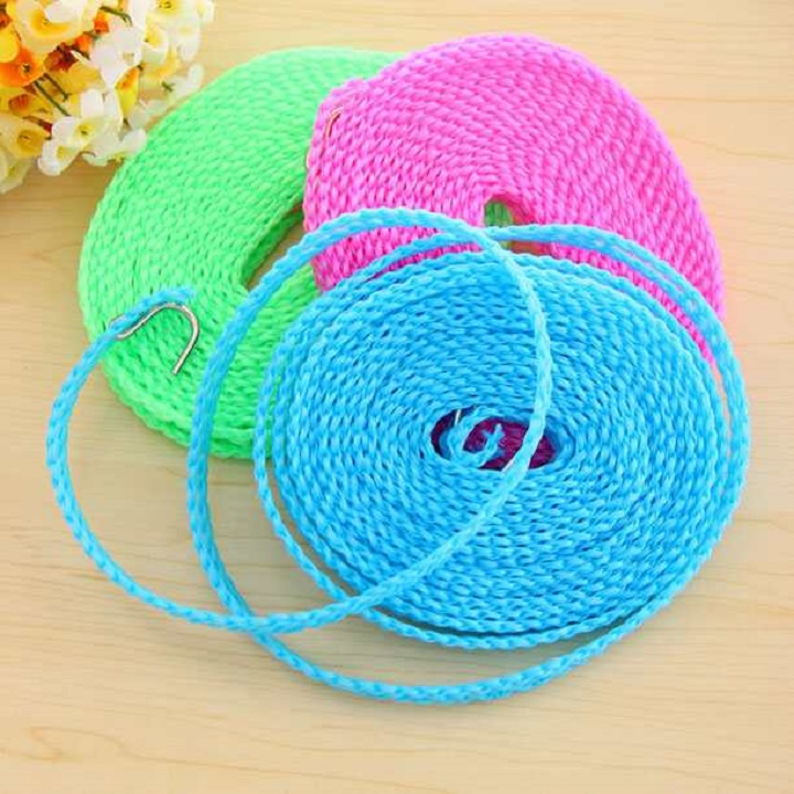 Dây phơi quần áo thông minh không cần cặp chiều dài 5m