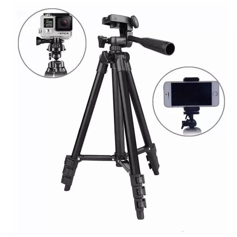 Gậy Chụp Hình 3 Chân Tripod 3120 Cho Điện Thoại, Máy Ảnh Điện Thoại.