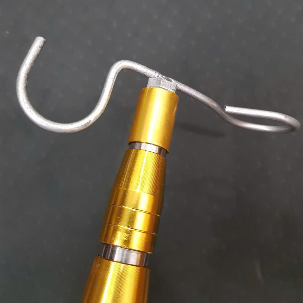 Bộ Sào Vợt Hái Trái Cây Inox Rút Dài 6M – Dụng Cụ Hái Quả Trên Cao Kèm 4 Phụ Kiện Cao Cấp