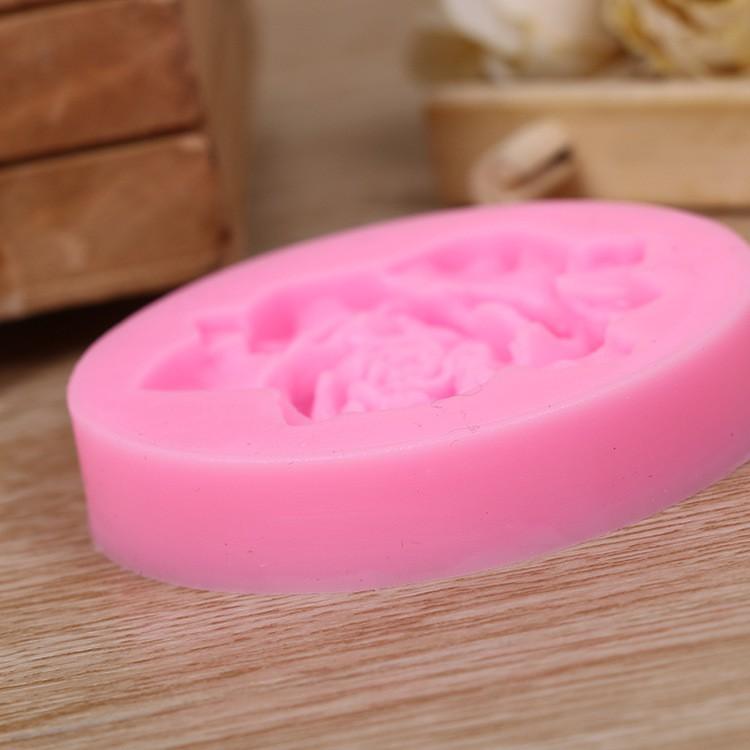 Khuôn silicon 3D nhánh hoa bé