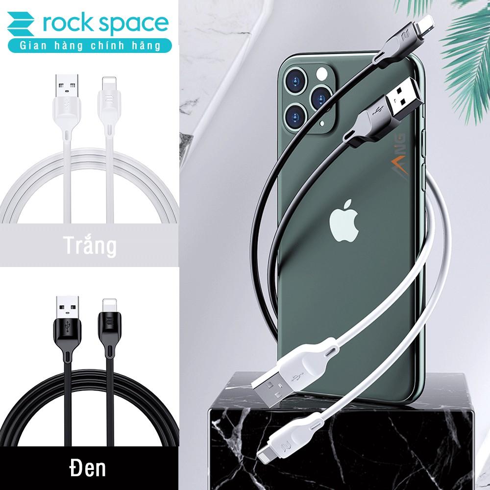 Dây Cáp Sạc RockSpace Z12 dành cho Iphone sạc nhanh ổn định không nóng máy độ dài 1m - Hàng chính hãng