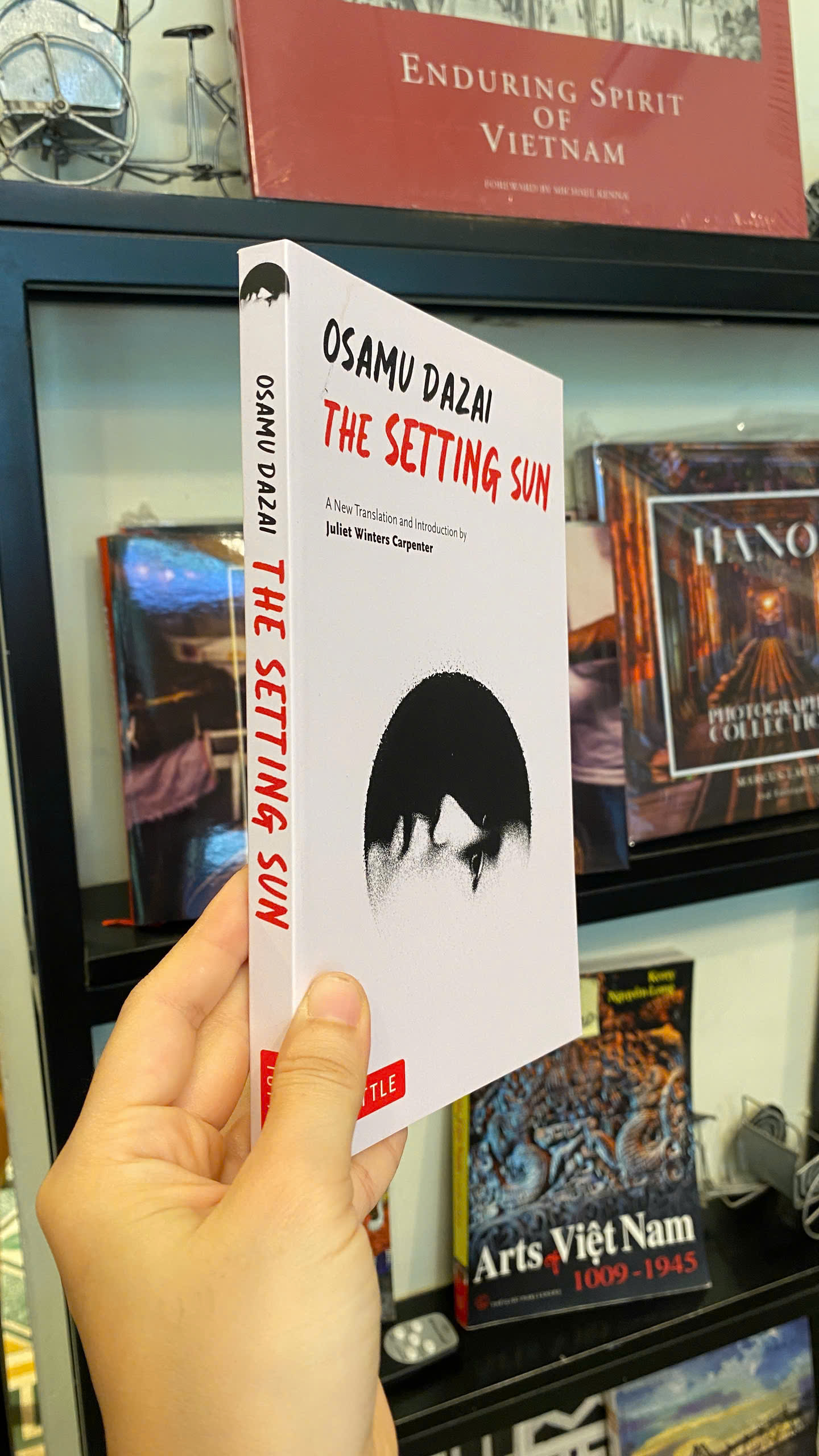 Sách - The Setting Sun by Osamu Dazai | Japanese Literature/ Historical Fiction/ Ngoại văn Nhập khẩu