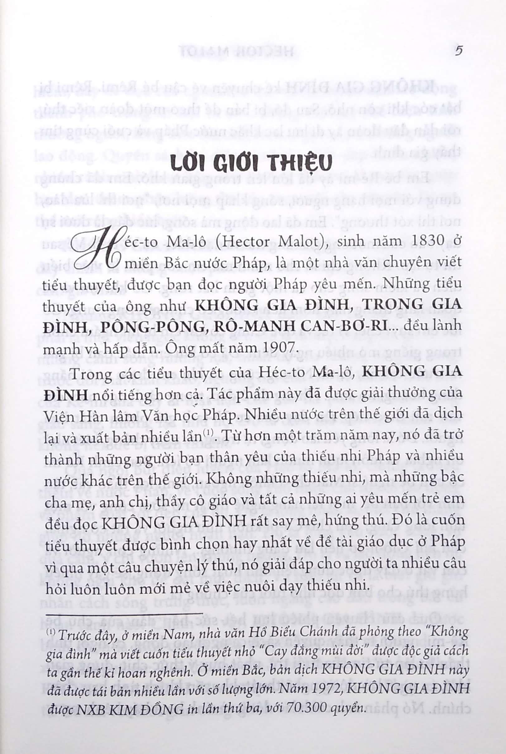 Không Gia Đình (Bìa Cứng) (Tái Bản 2022)