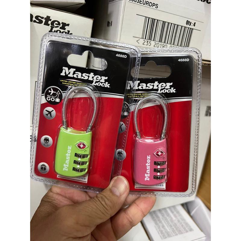 Ổ khóa số Master Lock 4688 EURD có chức năng TSA dùng khóa vali hành lý - MSOFT