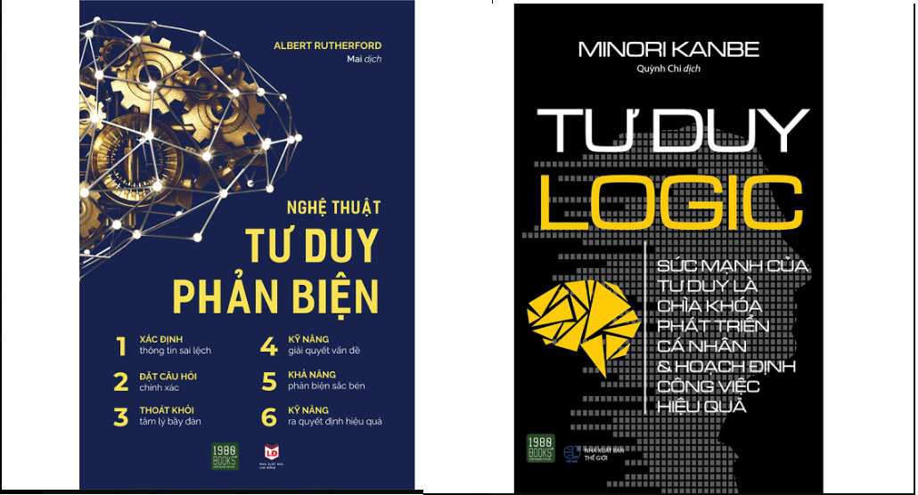 Combo Nghệ Thuật Tư Duy Phản Biện+Tư Duy Logic