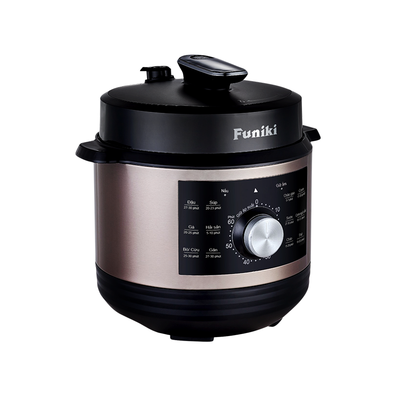 Nồi Áp Suất Điện Funiki HPC6856 - Dung tích 6L - Hàng chính hãng