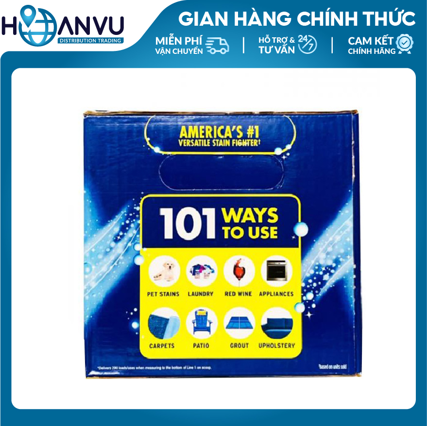 Bột Giặt Tẩy Đa Năng OxiClean Max Efficiency HE Powder Stain Remover (5.26kg)