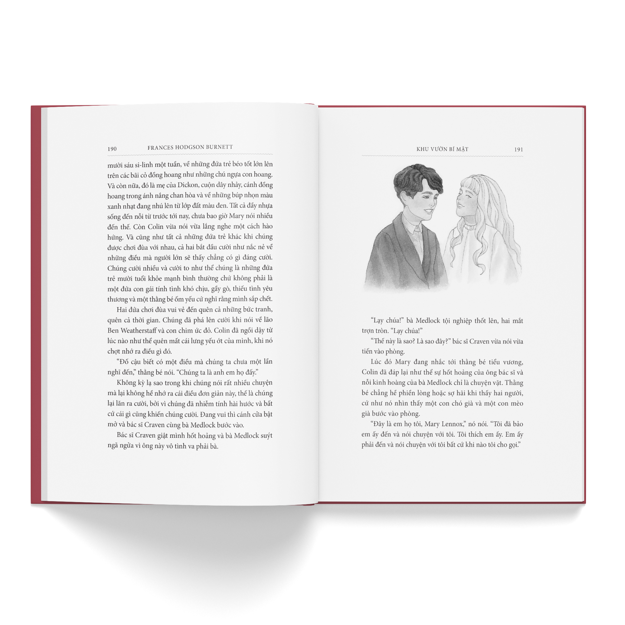 Sách Khu Vườn Bí Mật - Bìa vải (Đông A)