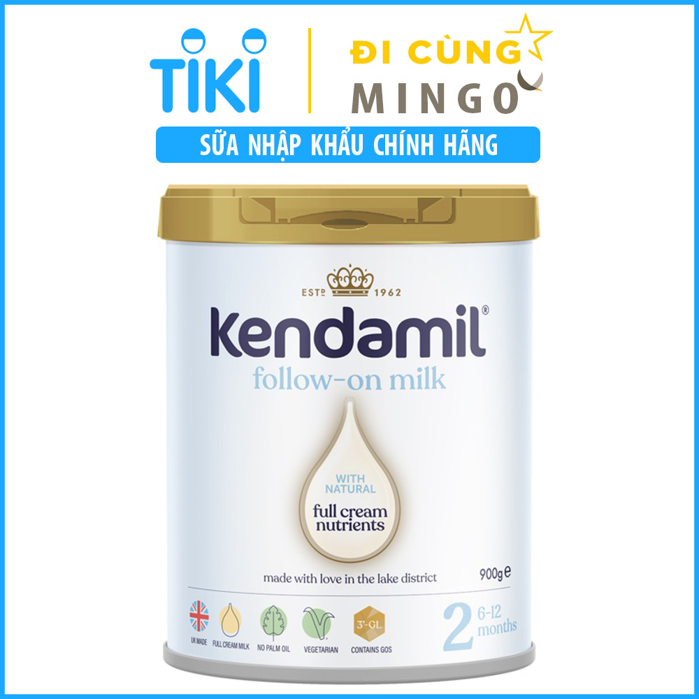 Sữa Kendamil Follow-On số 2 900g - Nhập khẩu Vương quốc Anh