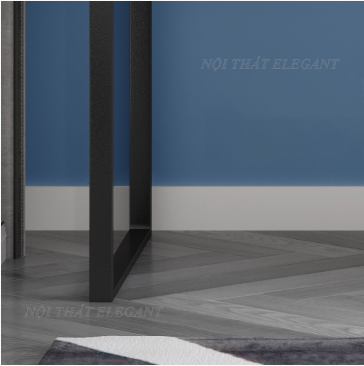 Bộ bàn trang điểm cao cấp Vanity, kiểu dáng hiện đại, cá tính , sản phẩm bao gồm gương và ghế kèm theo – EL-TD06