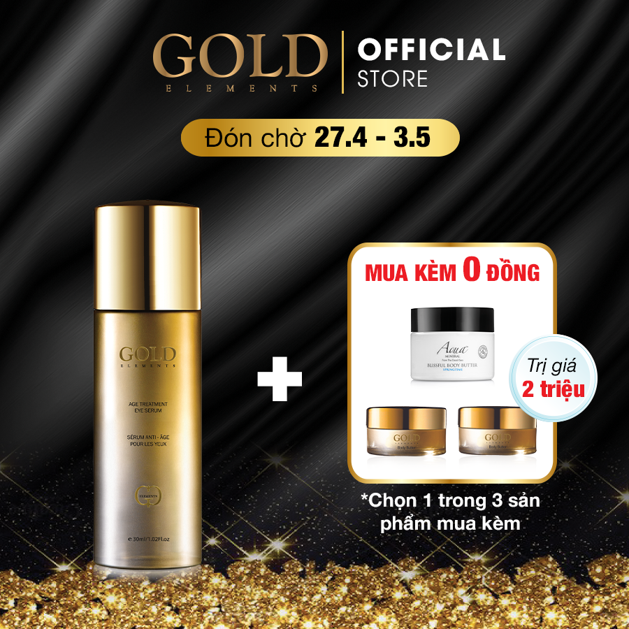 Serum chống lão hóa da vùng mắt GOLD ELEMENTS AGE TREATMENT EYE SERUM