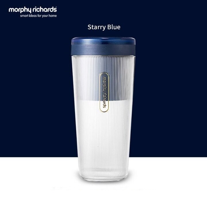 Máy xay sinh tố cầm tay Morphy Richards MR9800 công suất 50W/1A, dung lượng pin 1400mAh - Hàng Nhập Khẩu