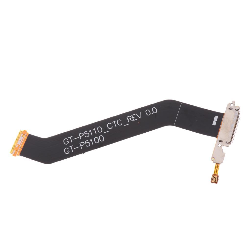 1xUSB Charging Port Flex Cable Replacement for  P5100